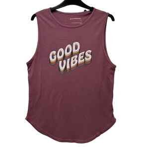 Good hYOUman Good Vibes Tank Top Size Small NWT